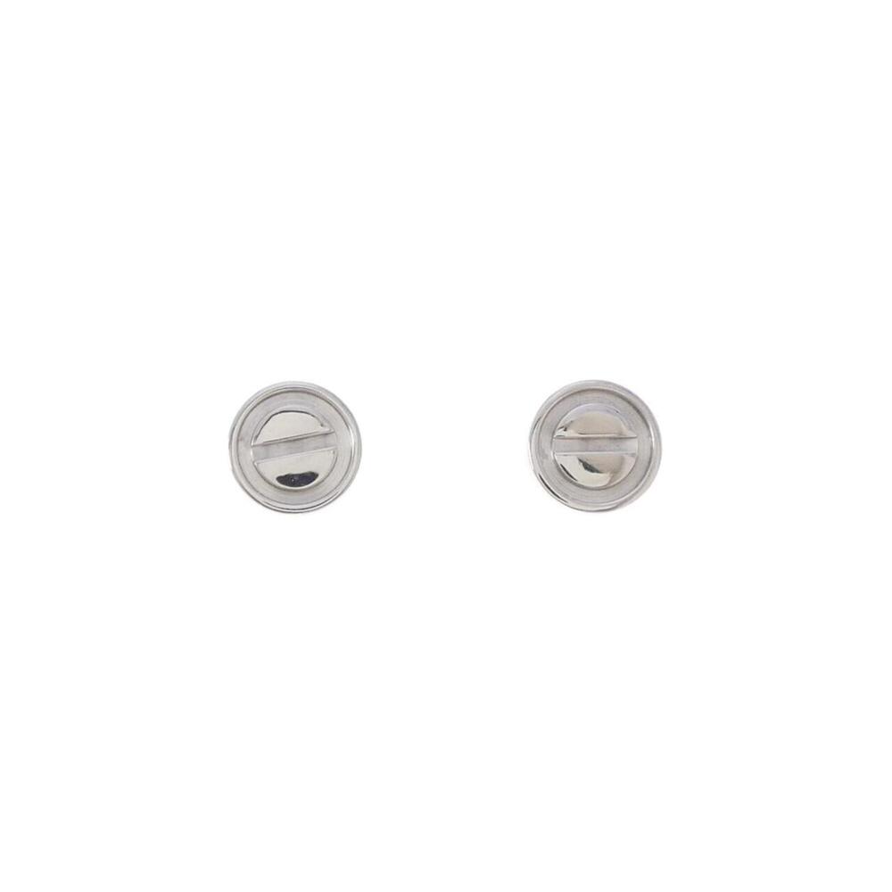 CARTIER Silver Love Earrings